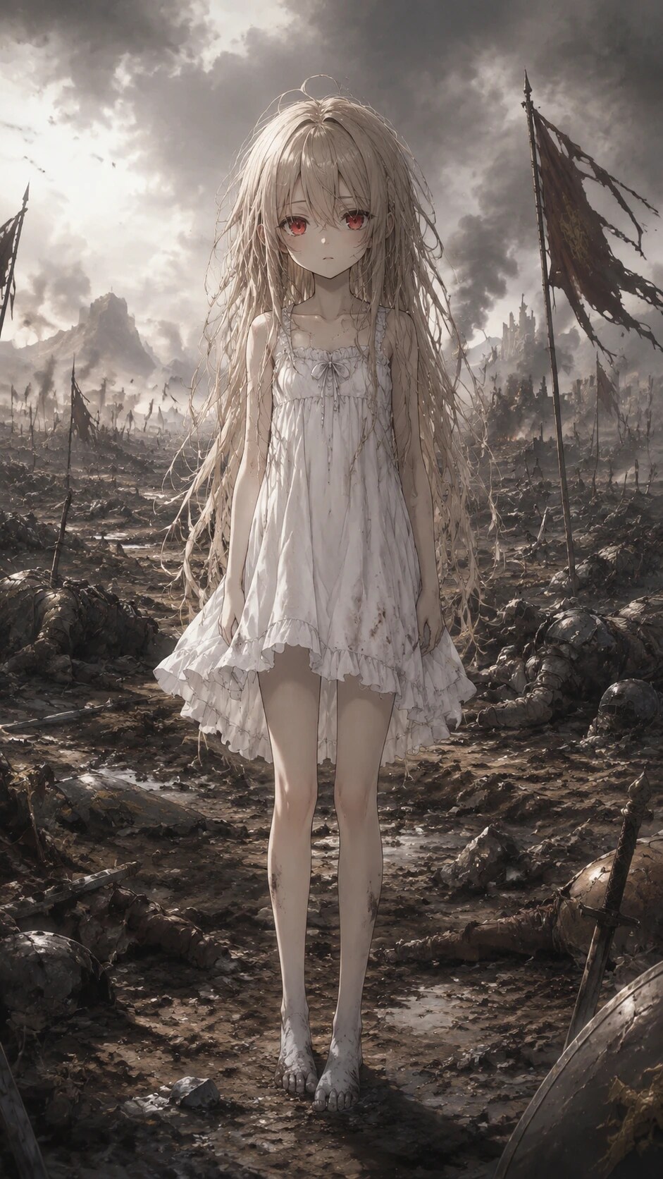 戦場の悪魔。『皆、死ぬ。私の悪魔が、殺しちゃうの･･････』謎の少女。