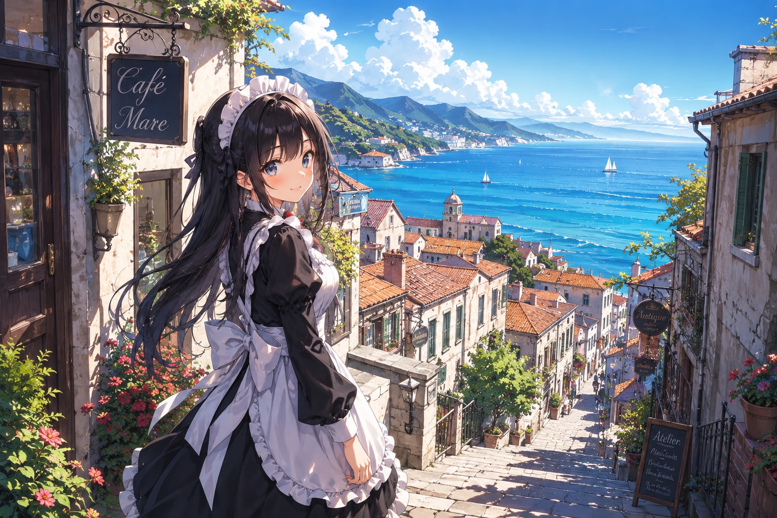 メイドさんのいる街
