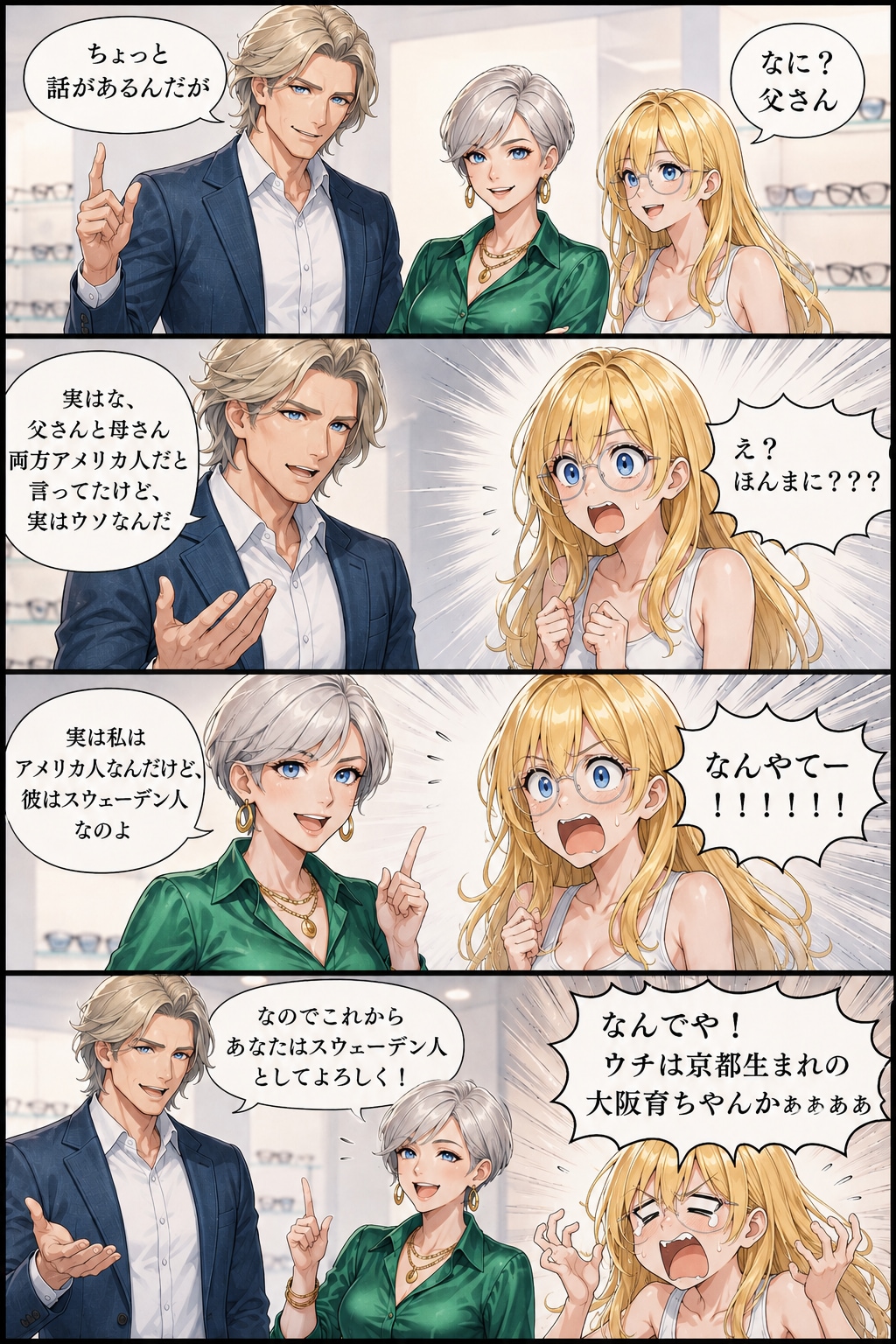 <ブロンドちゃん>そんなん知らんし！！！！！