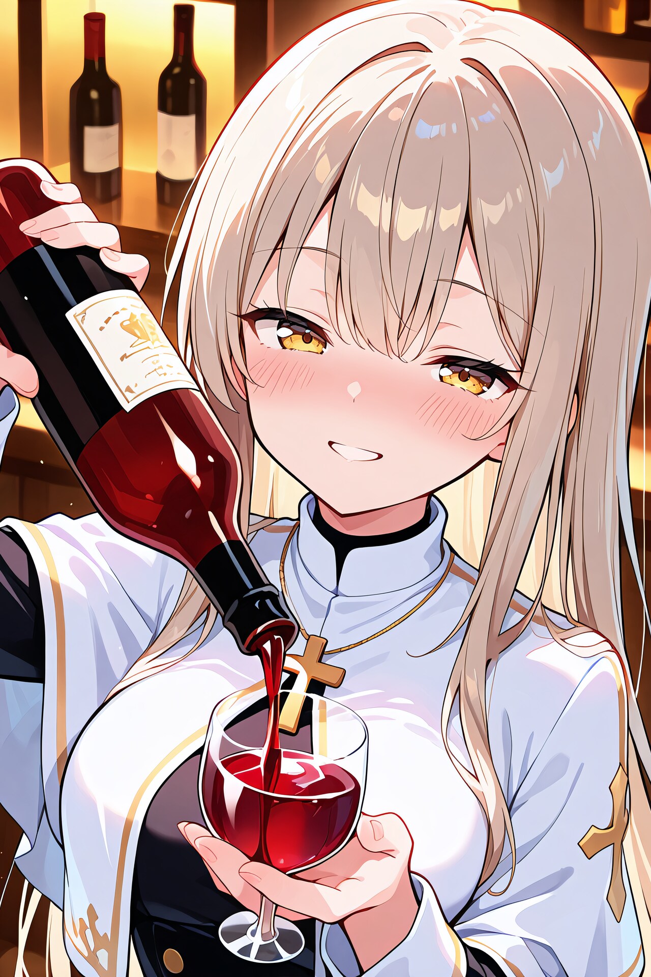 ジルリィさんとワイン