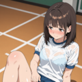 透けブラ体操着 2枚目