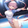新体操マシュちゃん 2枚目