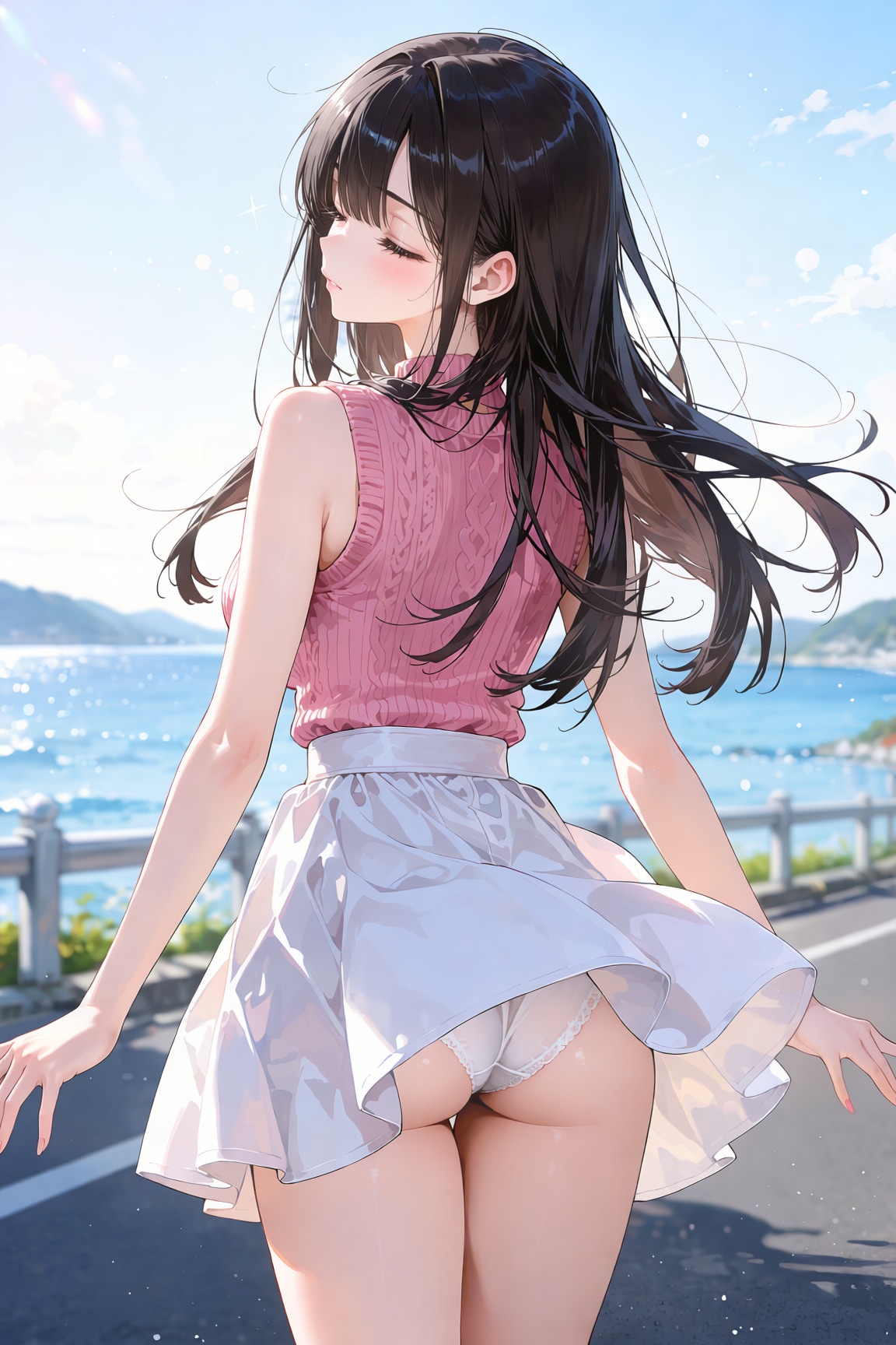 はあ…海風、気持ちいい〜♪