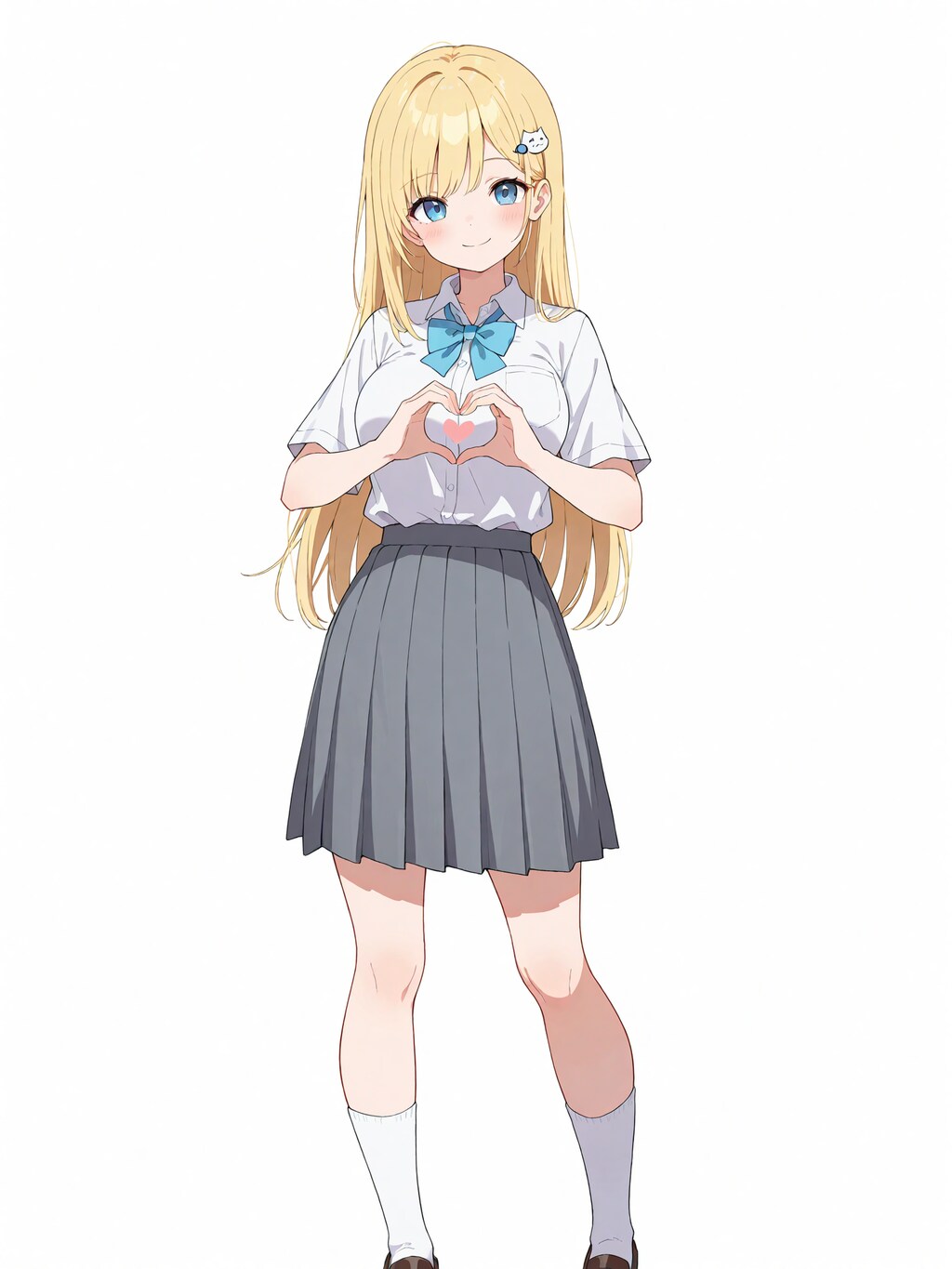 ひまりちゃんのハートポーズ❤️