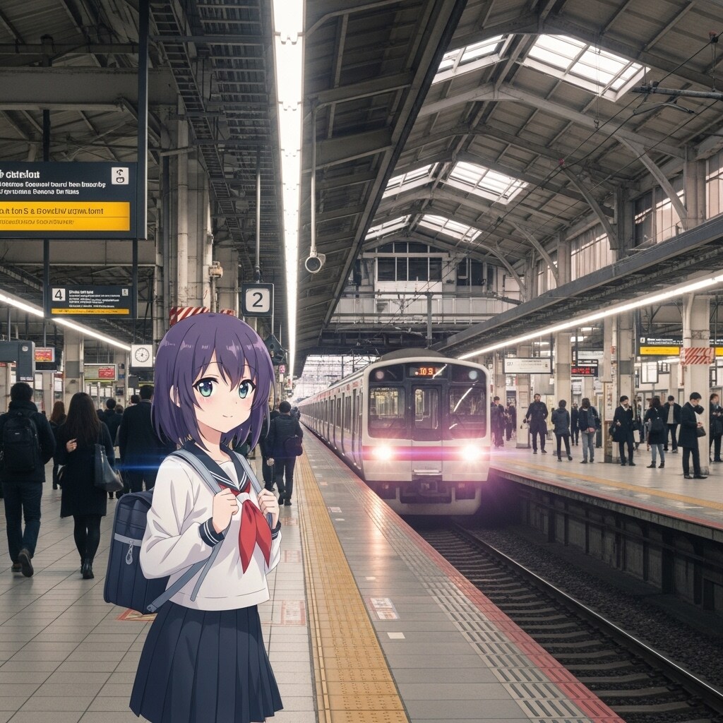 現実世界の二次元少女(２枚) | の人気AIイラスト・グラビア