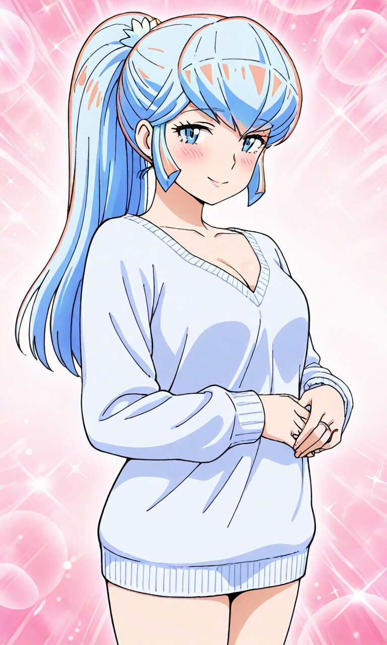 セーターと生足のおユキさん