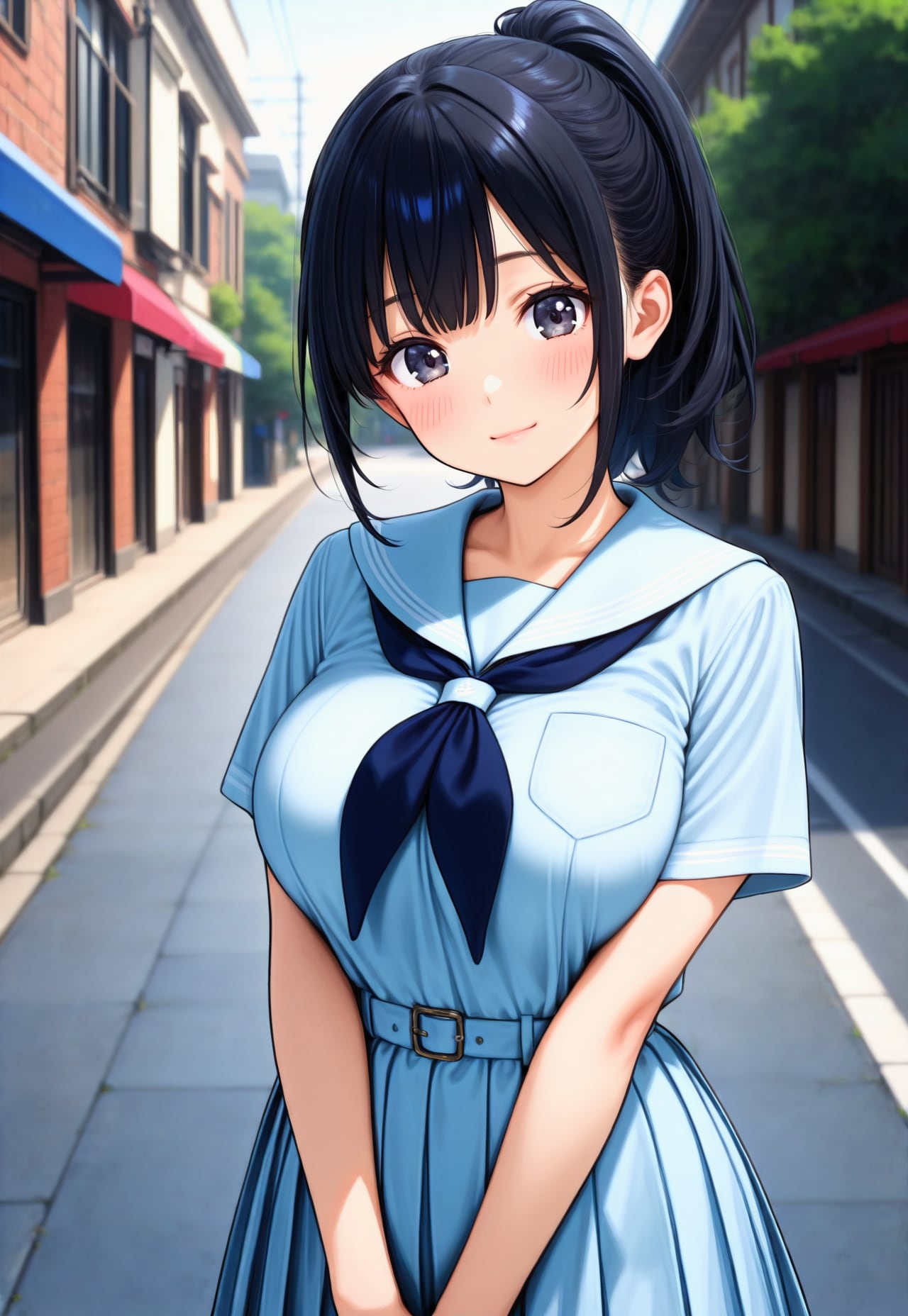 1749（水色ワンピ制服）
