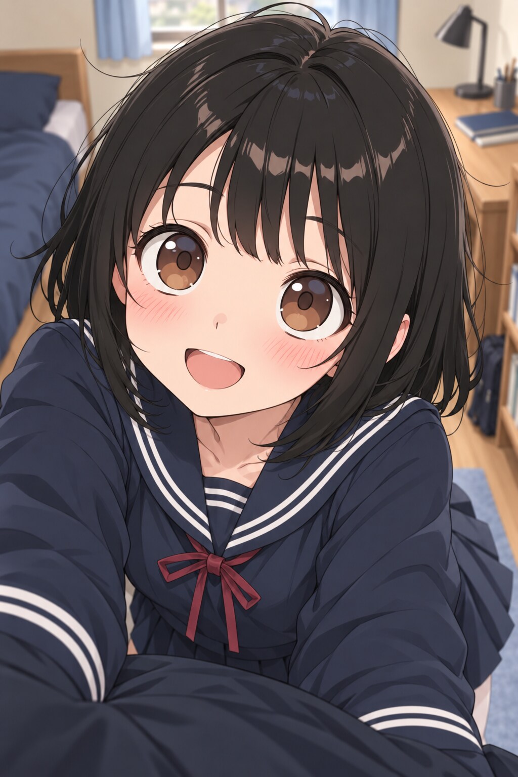 おにいちゃんと同じ、中学生になるよ | の人気AIイラスト・グラビア