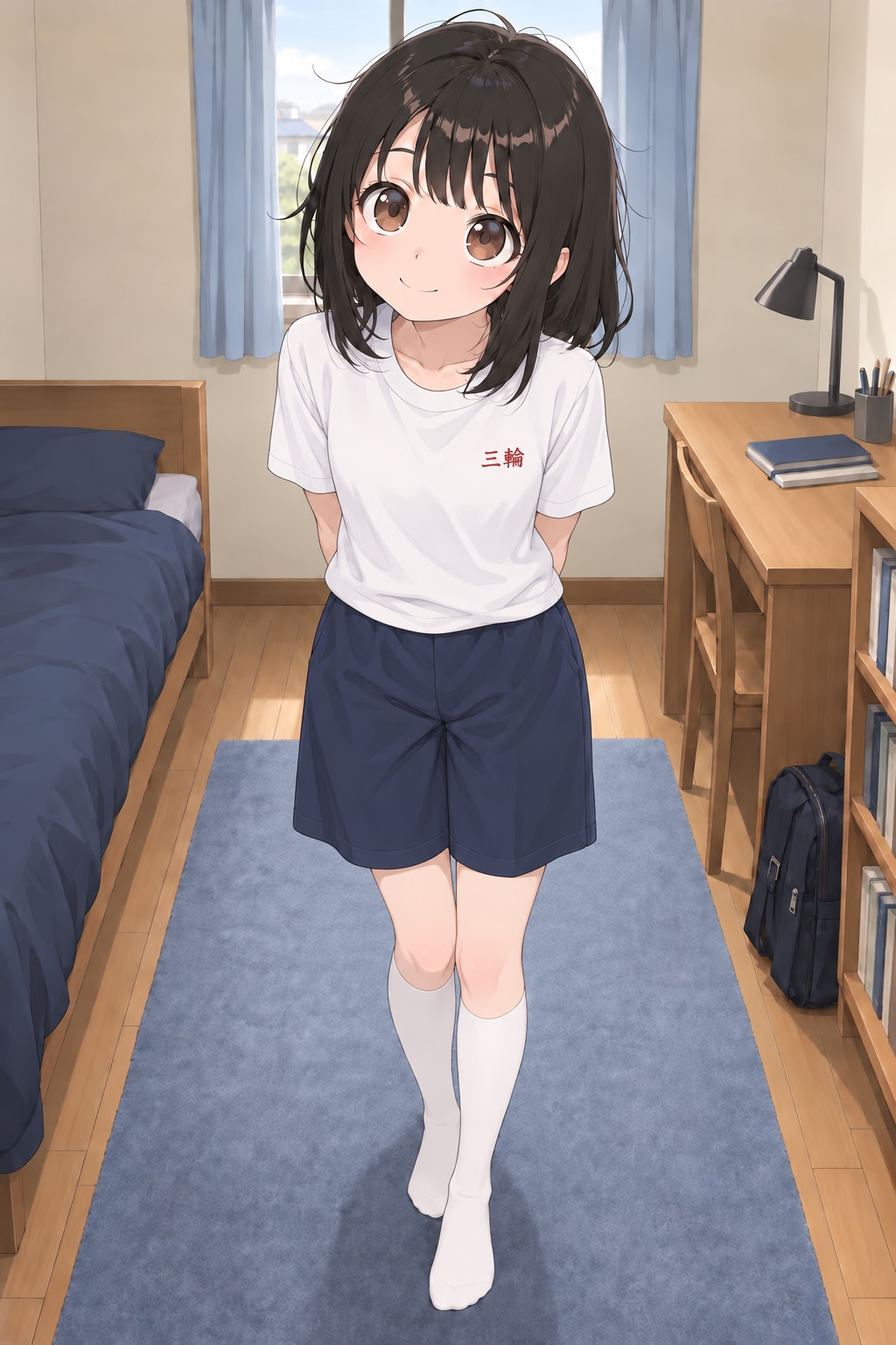 おにいちゃんと同じ、中学生になるよ