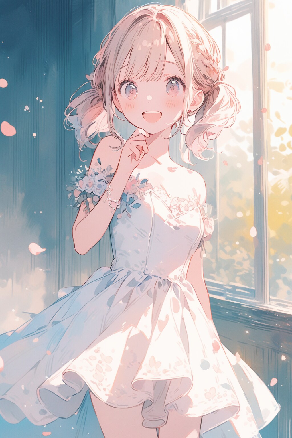 ウェディングドレス姿のお嬢（２６）