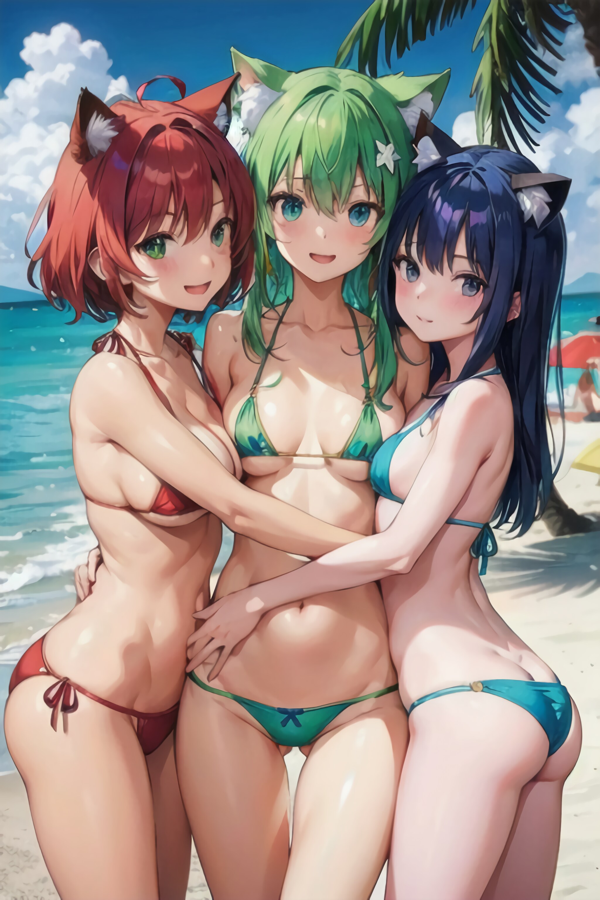 猫耳三人娘