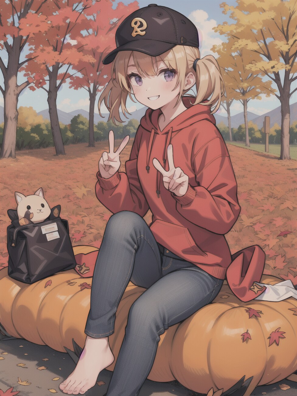 秋　２ | の人気AIイラスト・グラビア