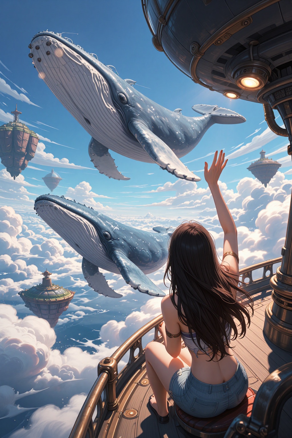 雲海を渡る旅 | の人気AIイラスト・グラビア