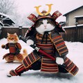 武士道猫 4枚目