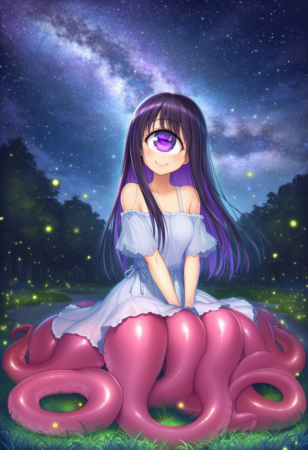 単眼スキュラ　星空