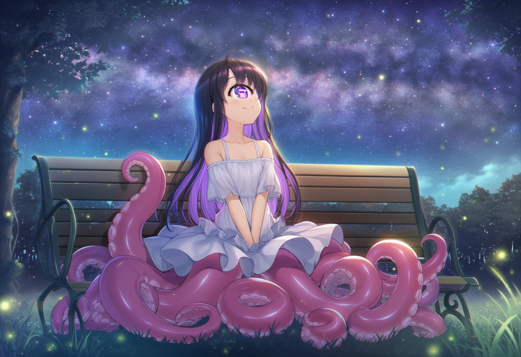 単眼スキュラ　星空