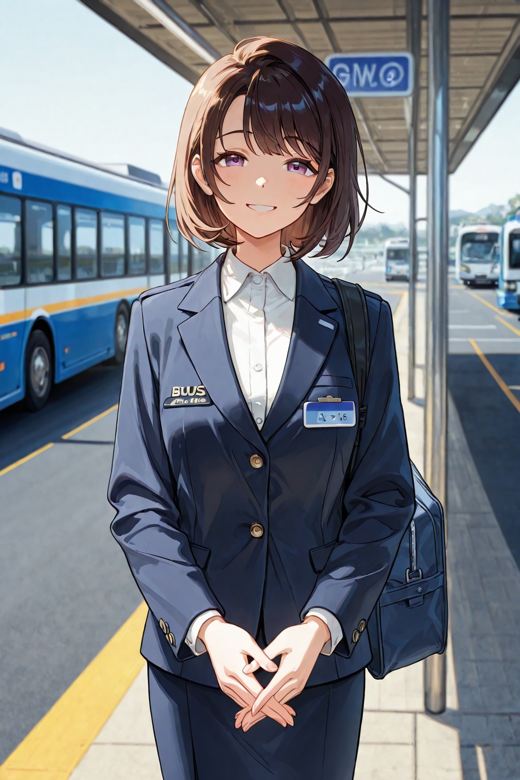 新人のバスガイド🚌❤️