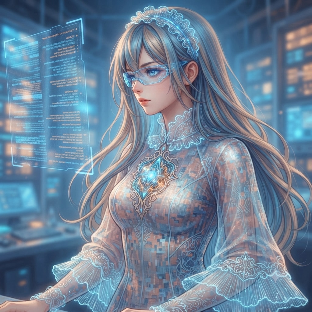 知的なサイバーエレガンス