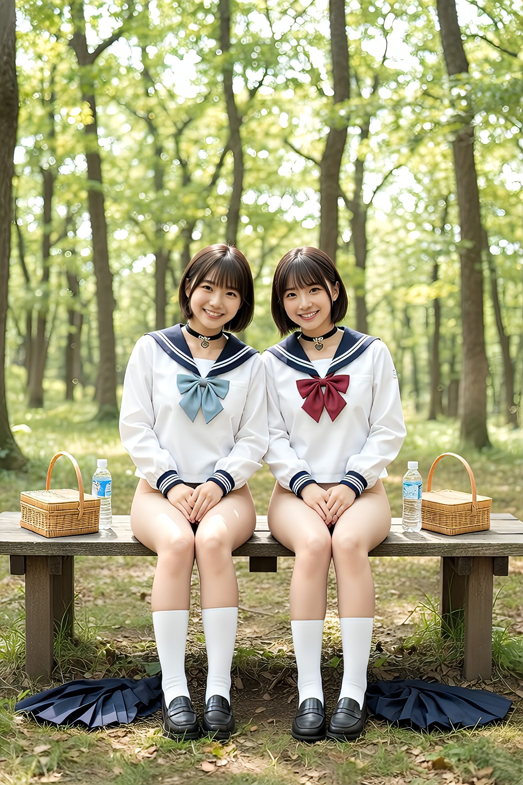 里山で森林浴
