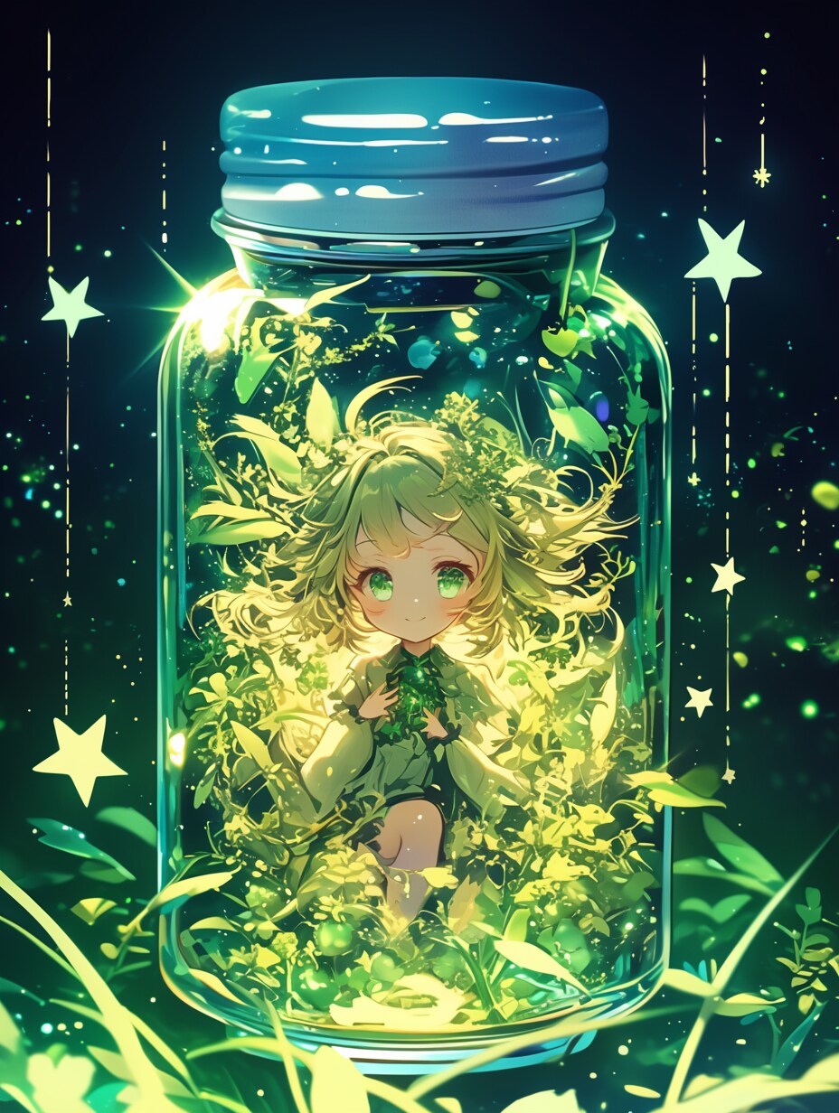 「瓶詰の少女」碧92