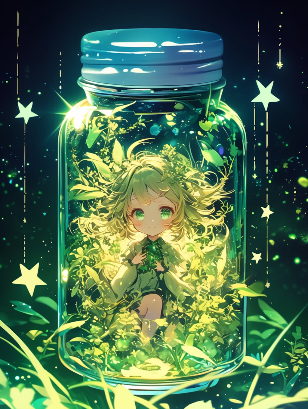 「瓶詰の少女」碧92