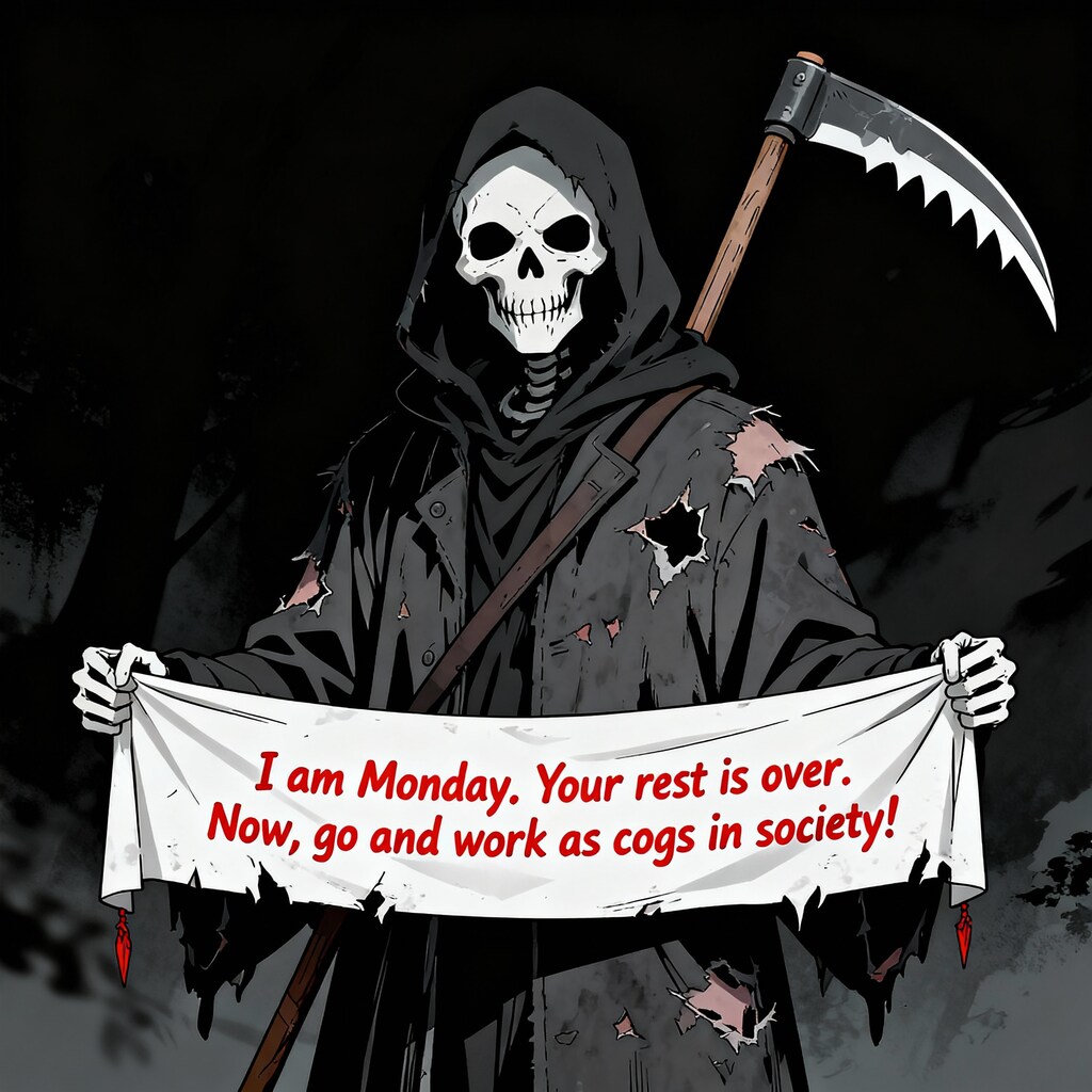 月曜日が現れたようです