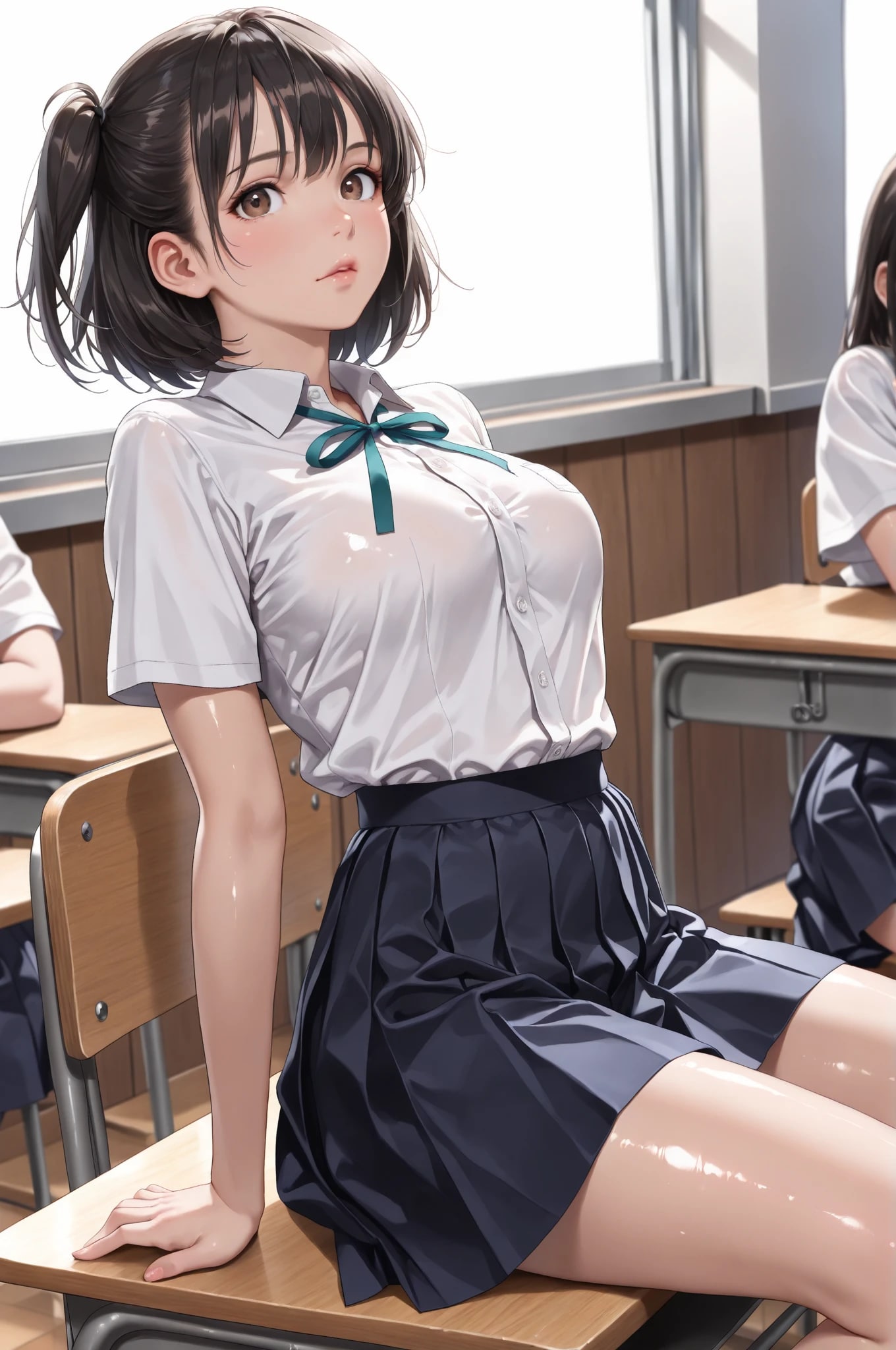 うちの生徒 | の人気AIイラスト・グラビア