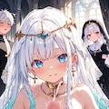 聖女に挟まれたい教徒たち 4枚目