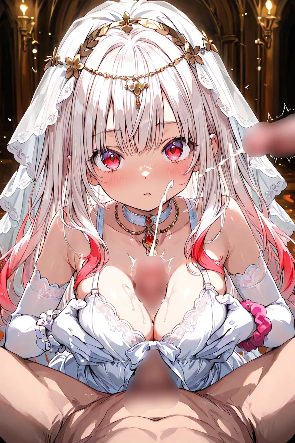 聖女に挟まれたい教徒たち