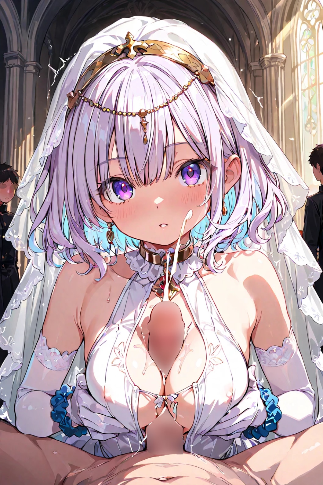 聖女に挟まれたい教徒たち