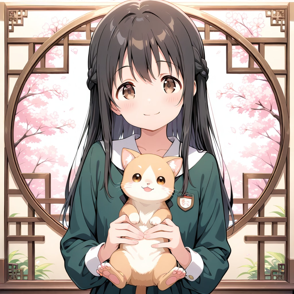 ねこと少女 | の人気AIイラスト・グラビア