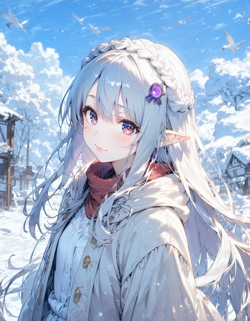 Silver Winter Grace
