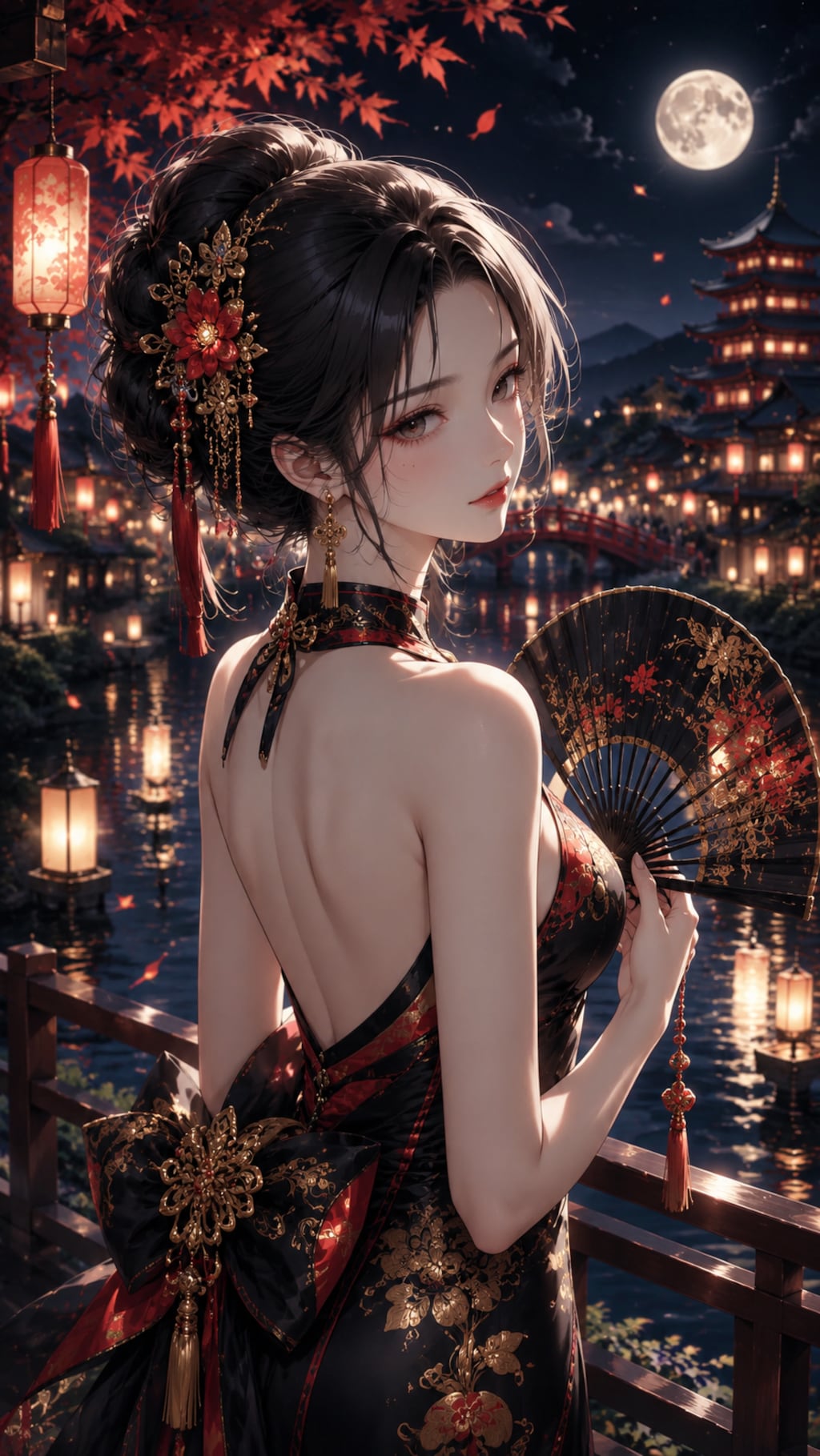 和風美麗イラスト生成GPT：カスタムGPT（GPTs）で作ったイラスト集  #ChatGPT #カスタムGPT #GPTs #AIイラスト #画像生成AI #AI活用 #美麗イラスト #和風美麗イラス