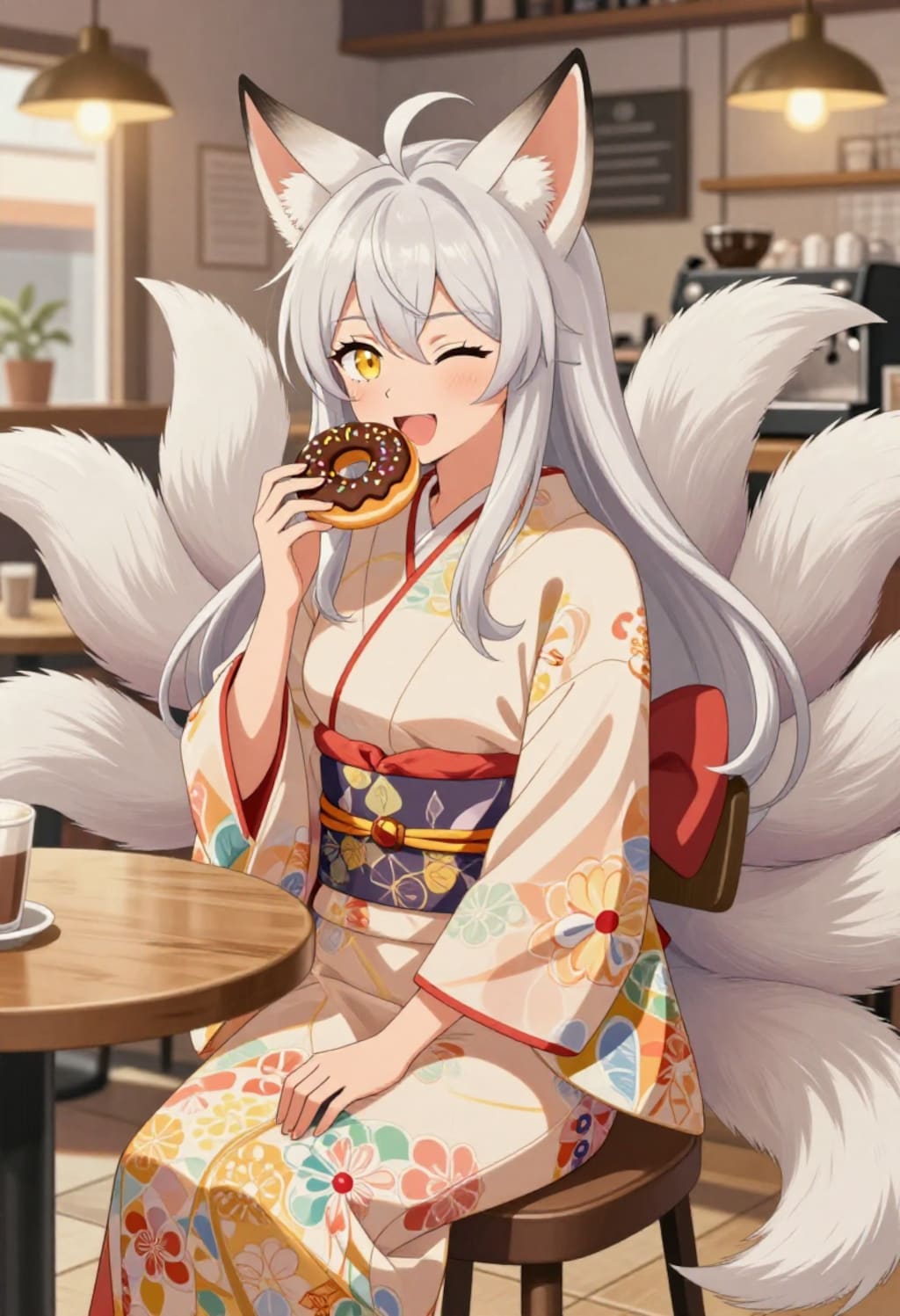 九尾のキツネ・久遠さん