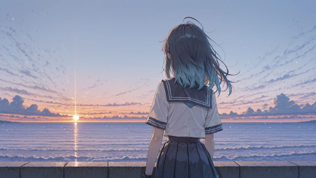 夏至の海