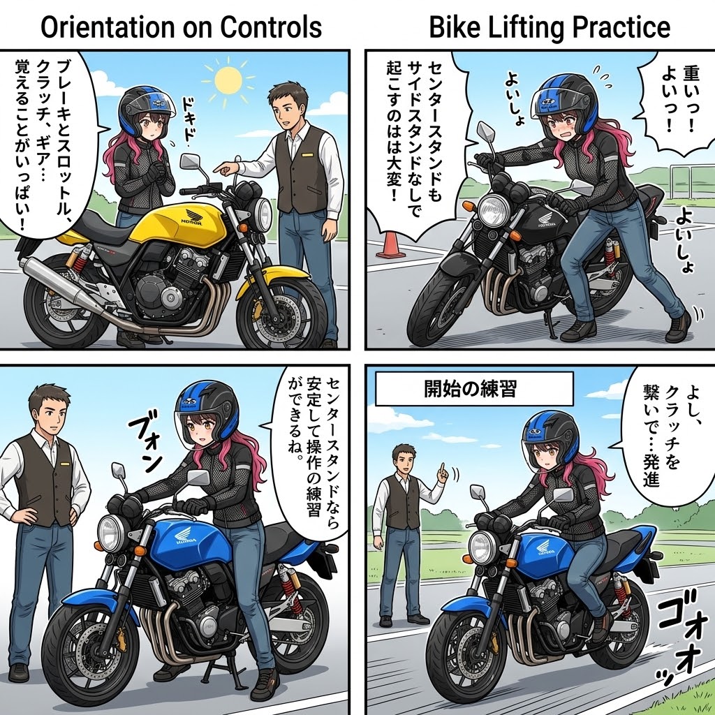 Sumiちゃん普通二輪免許取得への道① | の人気AIイラスト・グラビア