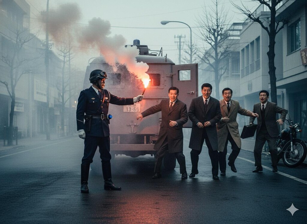 Appearing like the wind, leaving like the wind.