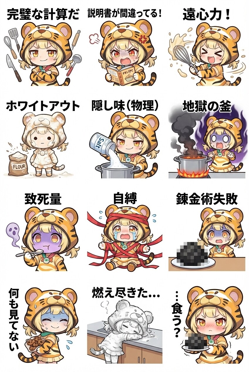 虎娘ちゃんのスタンプ | の人気AIイラスト・グラビア