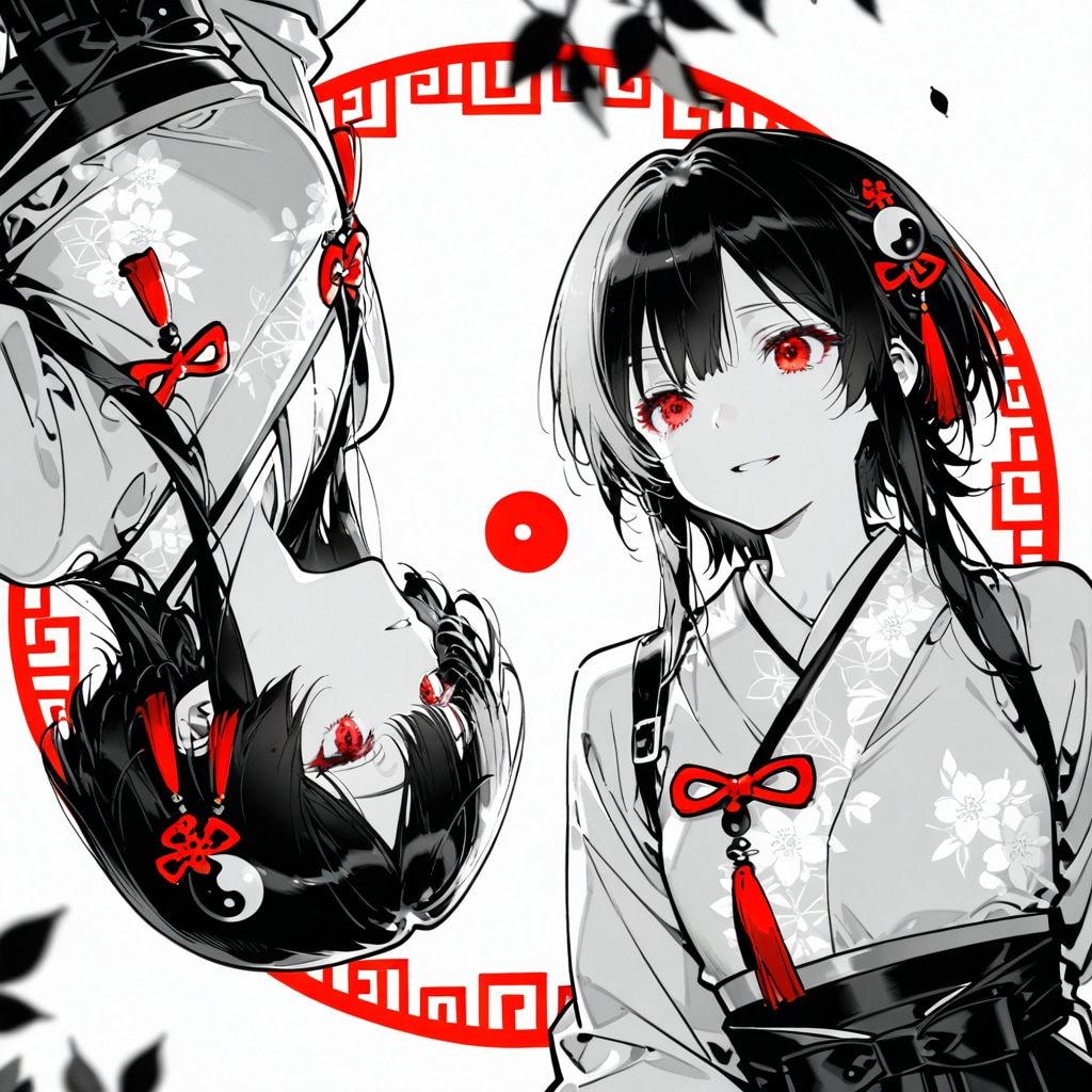 陰陽太極図の双子