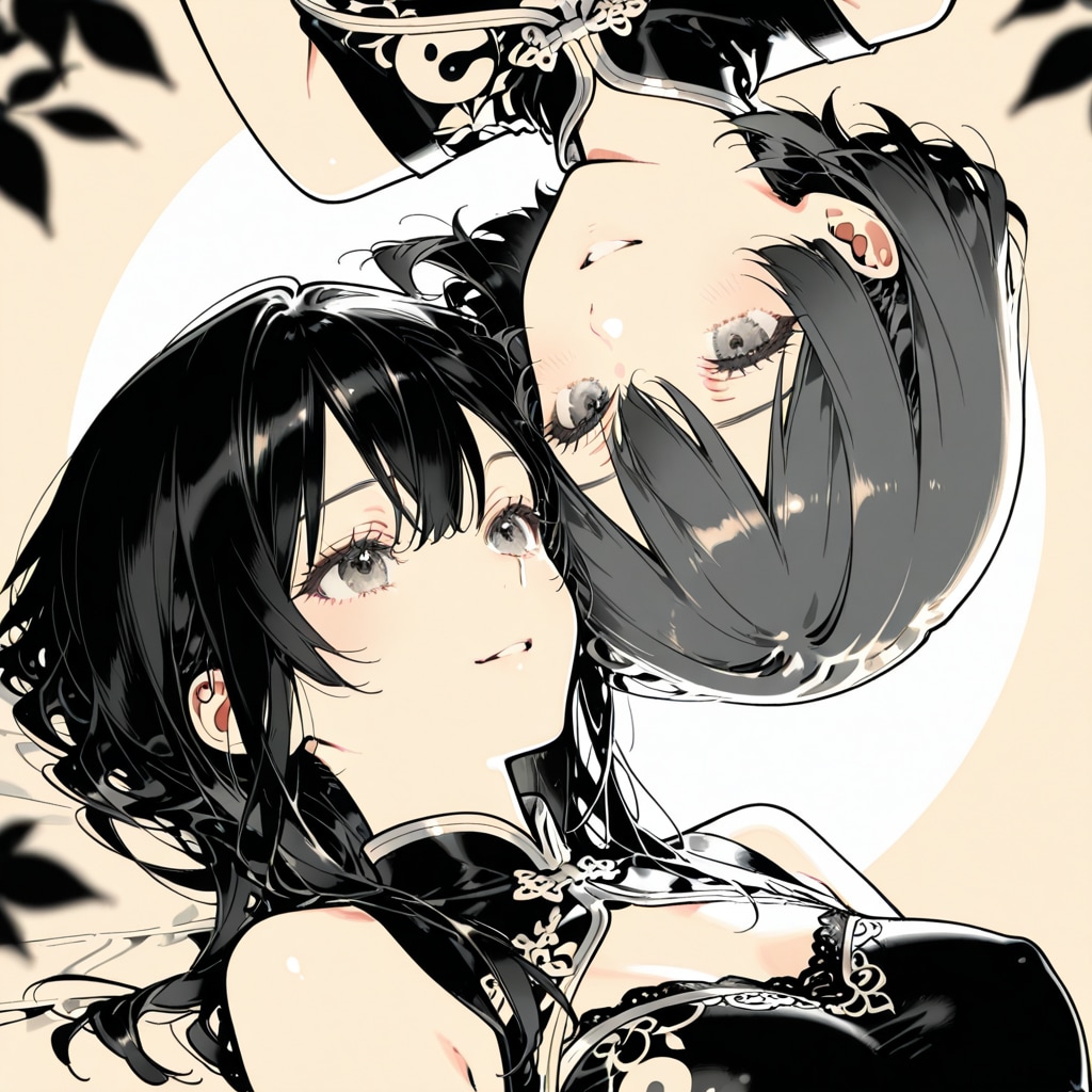 陰陽太極図の双子