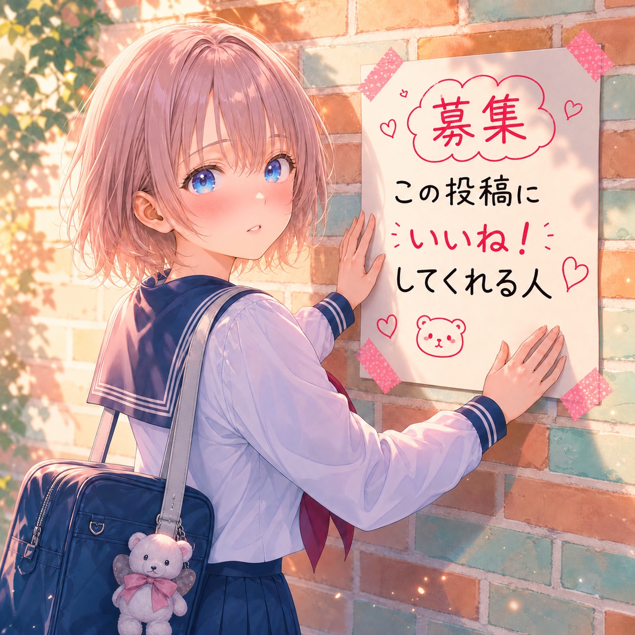 TRICKちゃんは募集する