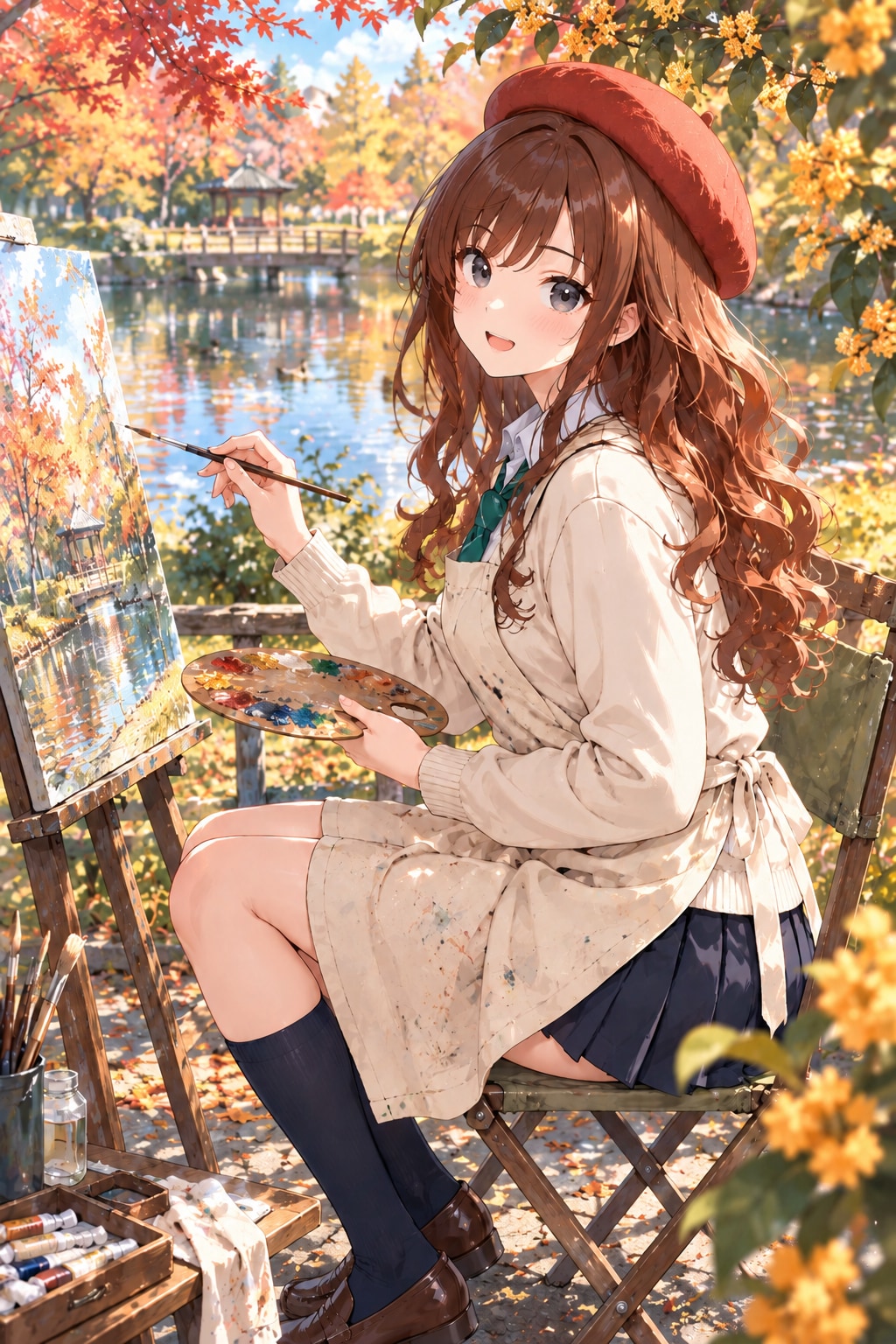 芸術の秋♪冴ちゃん✨
