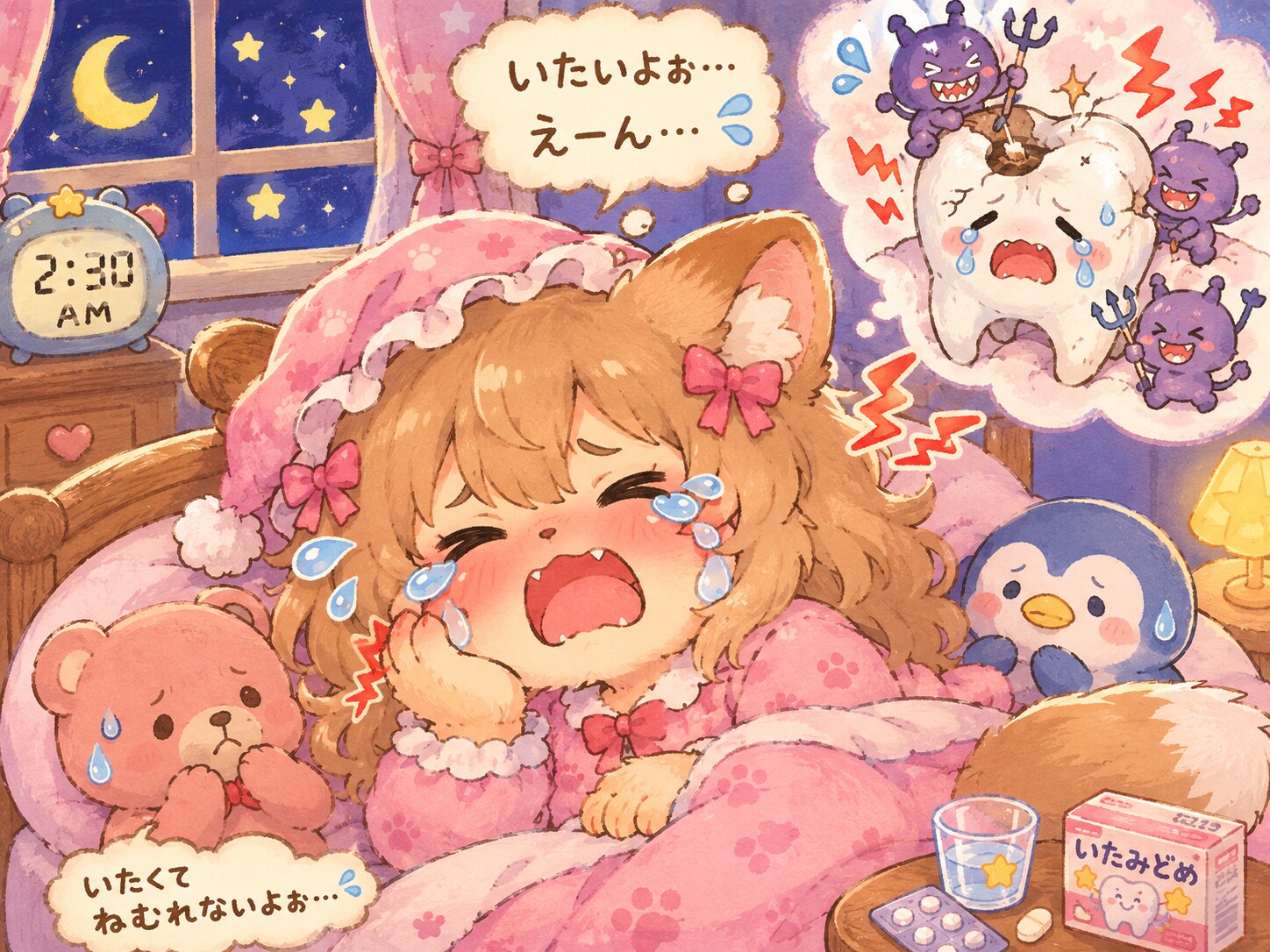 痛み止めが切れちゃった