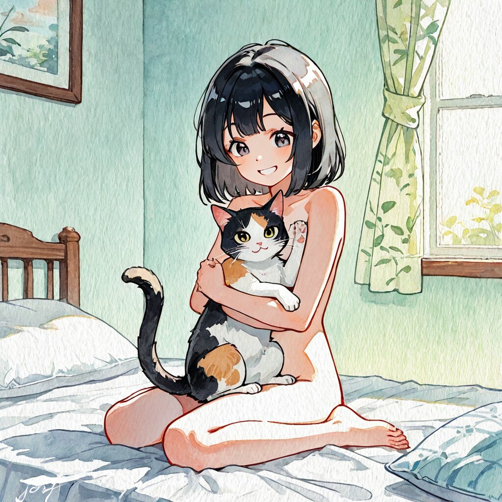 猫と少女