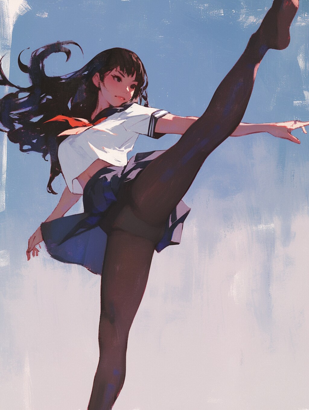 股関節ストレッチ