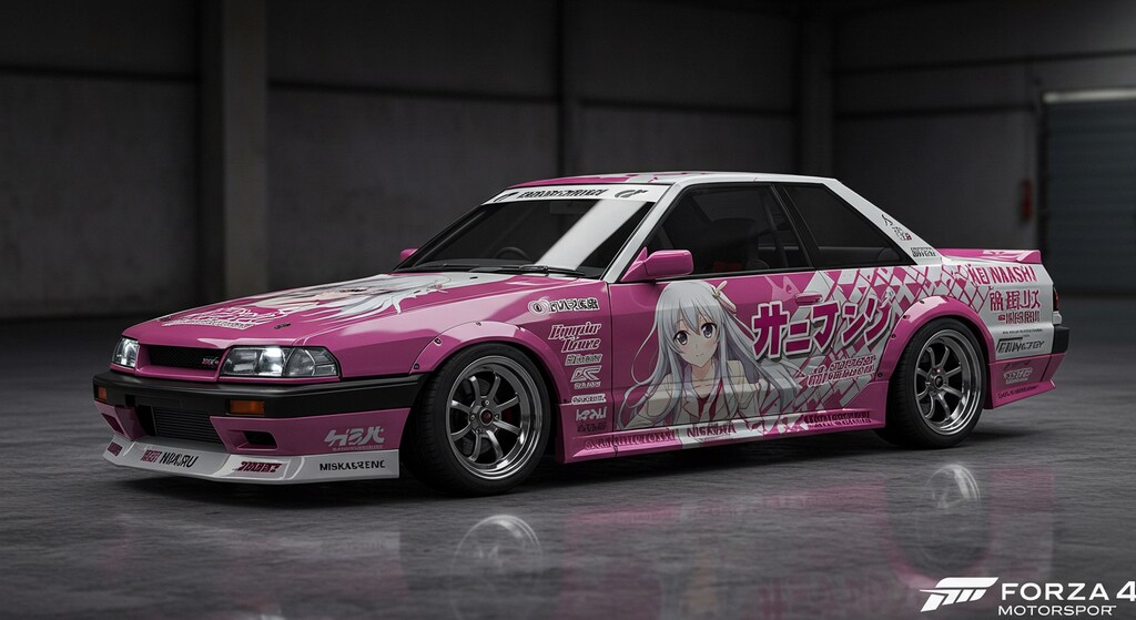 R31スカイラインアニメ痛車