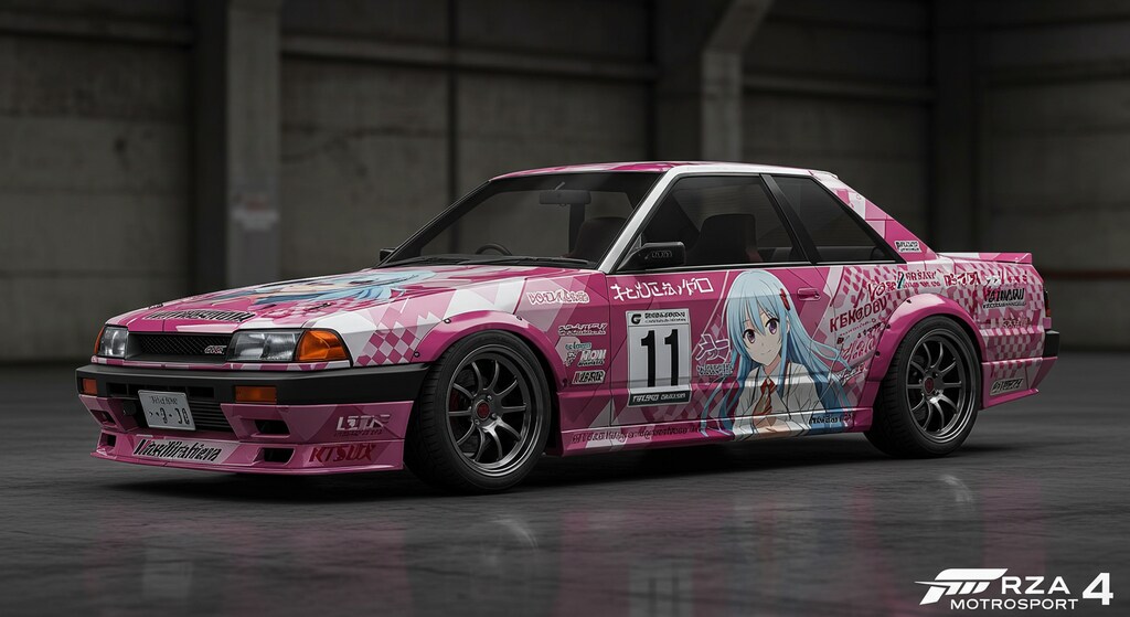 R31スカイラインアニメ痛車