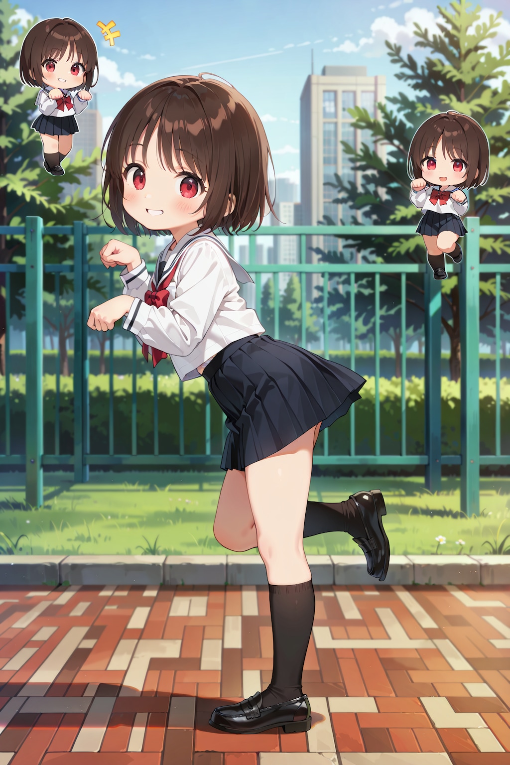 制服ちびキャラデイズ YC17