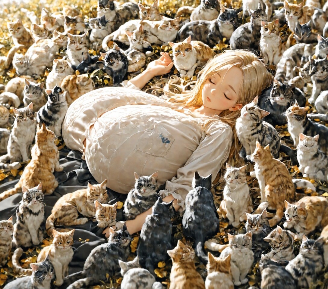 猫誘夢