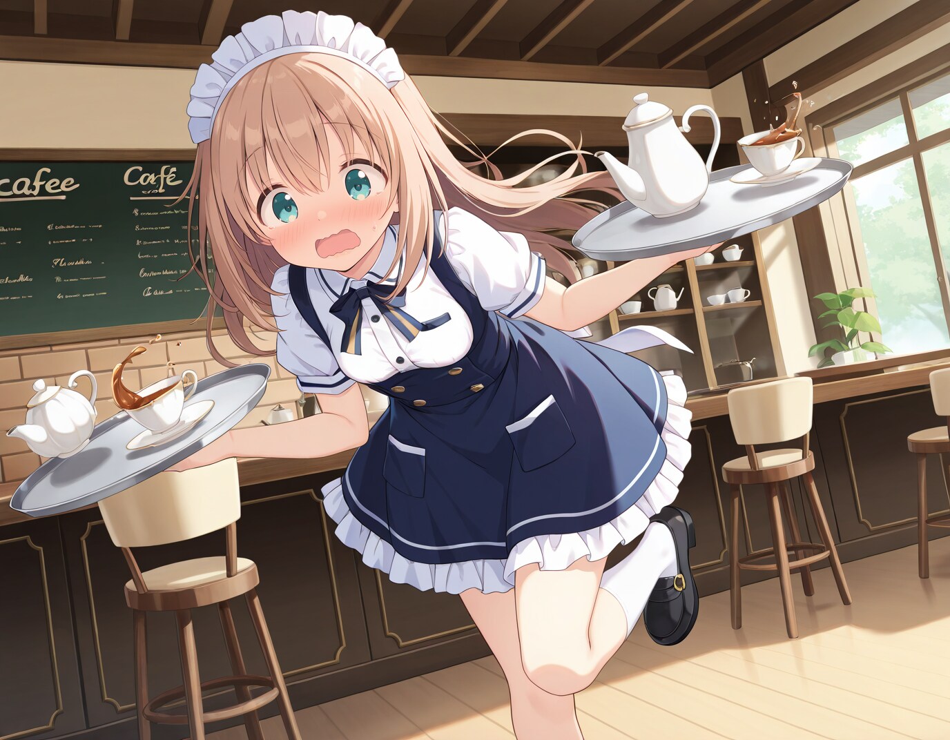 ポンコツウェイトレス